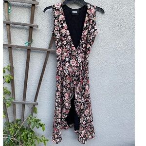 Reformation Floral Wrap dress Size XS